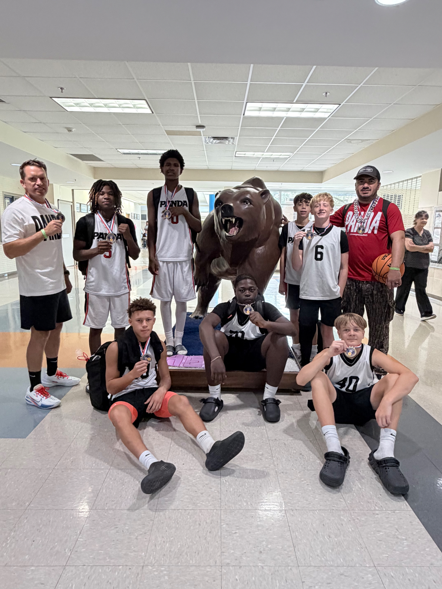 Action from a Hoop House Tournaments event